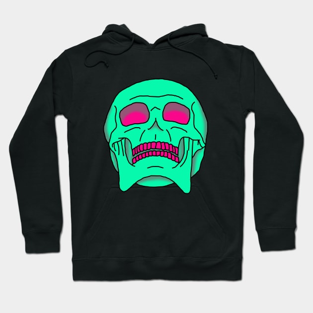 Psychedelic Skull Hoodie by MrGekko